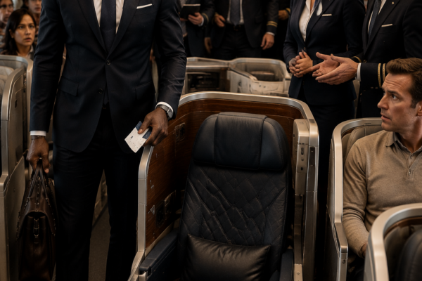 Black CEO Refused His First-Class Seat — 28 Minutes Later, the Entire Airline Was Grounded