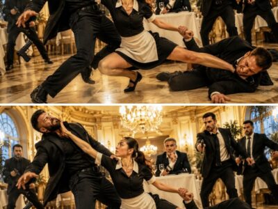 6 Armed Guards Cornered the Billionaire — His Rookie Waitress Dropped Them All Instantly