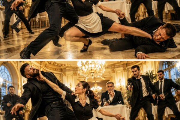 6 Armed Guards Cornered the Billionaire — His Rookie Waitress Dropped Them All Instantly