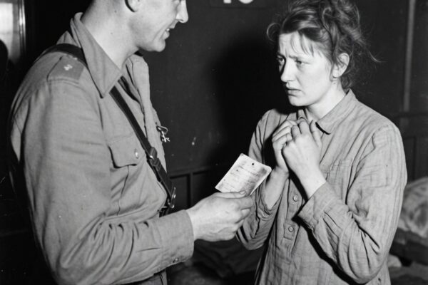 Only 18: What the German Commander Demanded of Her in Room 13!