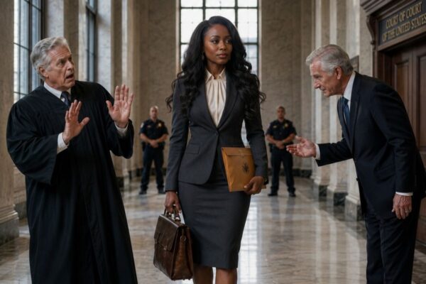The Judge Humiliated a Black Woman in Court—Hours Later, She Returned as His Chief Justice. 