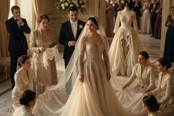 His Cruel Mother Ruined My Bridal Gown—Then Ten Palace Attendants Appeared With a Bespoke Dress.
