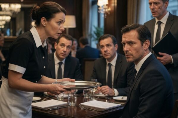 “YOUR INTERPRETER IS DECEIVING YOU!” — A WAITRESS ALERTS A MAFIA BOSS BEFORE HIS GERMAN BUSINESS AGREEMENT