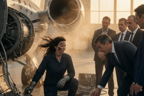 The CEO Ridiculed Her Three Chalk Marks — Seven Minutes Later, Her $80 Million Jet Thundered to Life