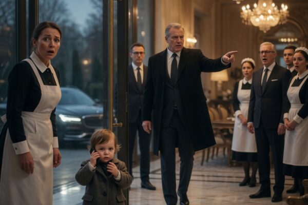 After the Housekeeper Was Dismissed, Her Little One Placed a Single Call—And the Billionaire Let the Entire Staff Go.