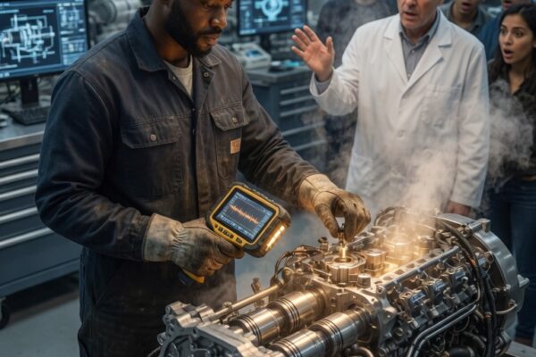 Professor Challenges a Black Student to Solve an Unfixable Engine Failure—Ten Minutes Later, Everyone Is Stunned.
