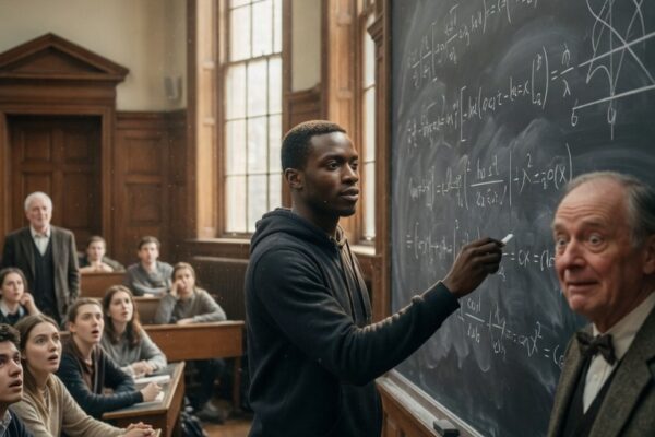 A Math Professor Uses a Doctoral-Level Equation to Humiliate a Black Student—But His Arrogant Grin Vanishes by the Third Line