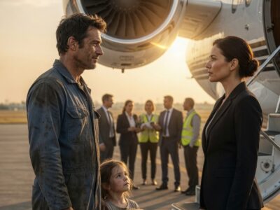 The CEO Promised, “Repair My Jet and I’ll Fulfill One Request”—The Single Father Replied, “My Daughter Needs a Mother.”