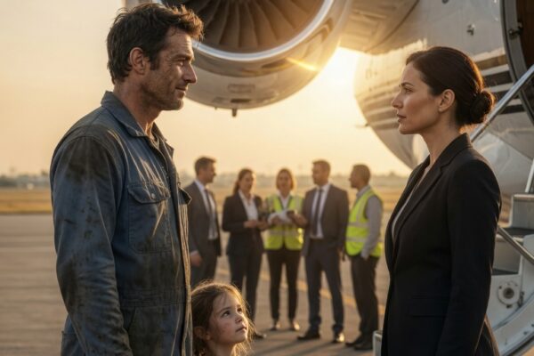 The CEO Promised, “Repair My Jet and I’ll Fulfill One Request”—The Single Father Replied, “My Daughter Needs a Mother.”
