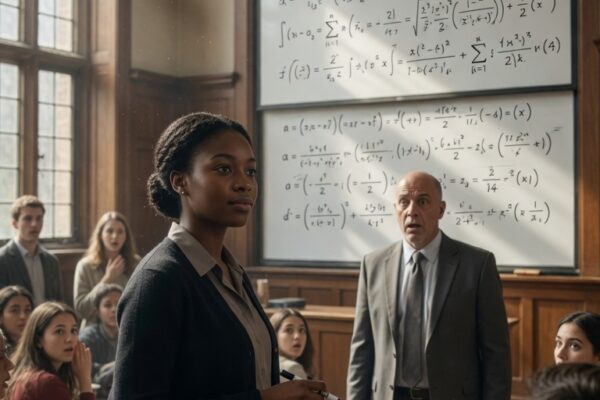 “Even MIT Couldn’t Crack It!” Professor Used an Impossible Equation to Humiliate a Black Prodigy — She Solved It in Just 30 Seconds