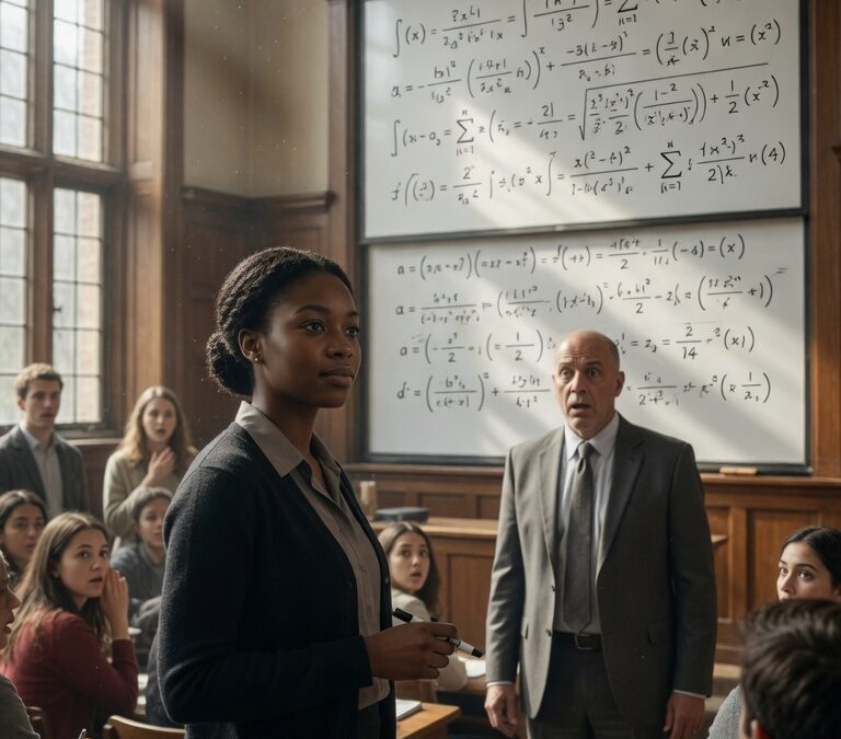 “Even MIT Couldn’t Crack It!” Professor Used an Impossible Equation to Humiliate a Black Prodigy — She Solved It in Just 30 Seconds