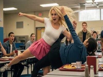Bullies RIPPED Quiet Girl’s Shirt at Lunch—She Knocked One Out With Self Defense Moves