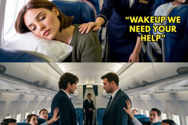 She Was Sleeping in 8A — When the Captain Asked if Any Combat Pilots Were on Board