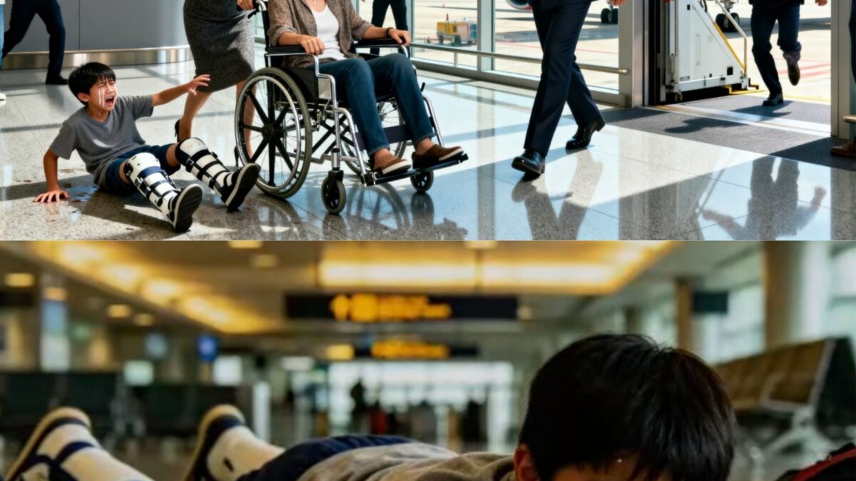 Karen Stole Paralyzed Pilot’s Son’s Wheelchair on Flight 888 — Until Dad Stood Up, Shocked Everyone