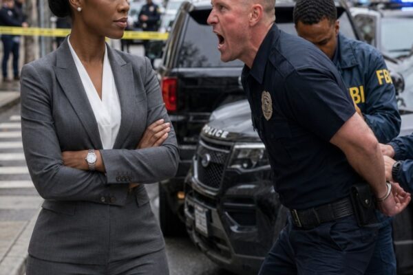 The Officer Deliberately Rammed a Black Woman’s SUV After She Refused an Illegal Search—Seven Minutes Later, Eleven Armored Emergency Vehicles Sealed Off the Entire Intersection