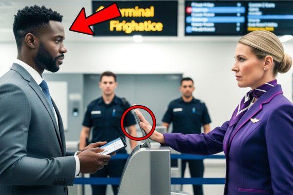 Gate Agent Denied a Black Man Boarding — Then the Airline CEO Walked Up Behind Her… 