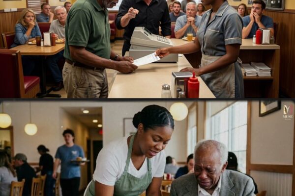 Undercover Billionaire Orders Food At His Diner — Then Black Waitress Wrote 3 Words, He Froze 