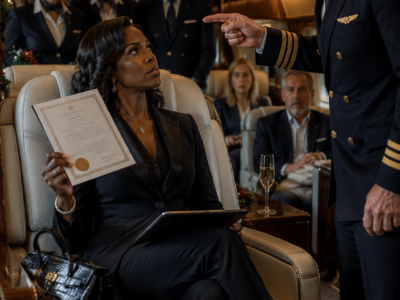 Pilot Demands Black CEO Switch Seats on Christmas Eve — Unaware She Owns the Plane and Fires Him