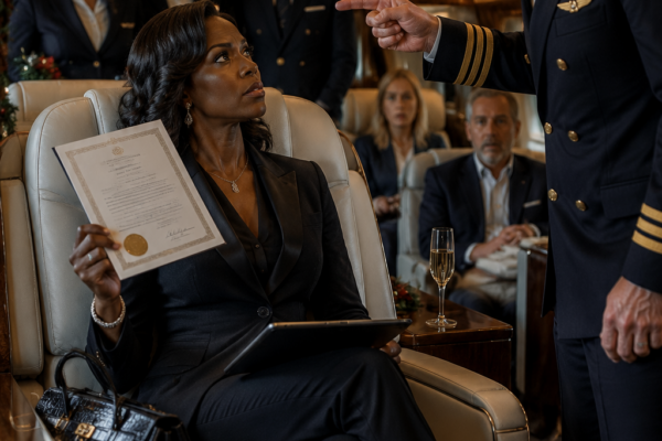 Pilot Demands Black CEO Switch Seats on Christmas Eve — Unaware She Owns the Plane and Fires Him
