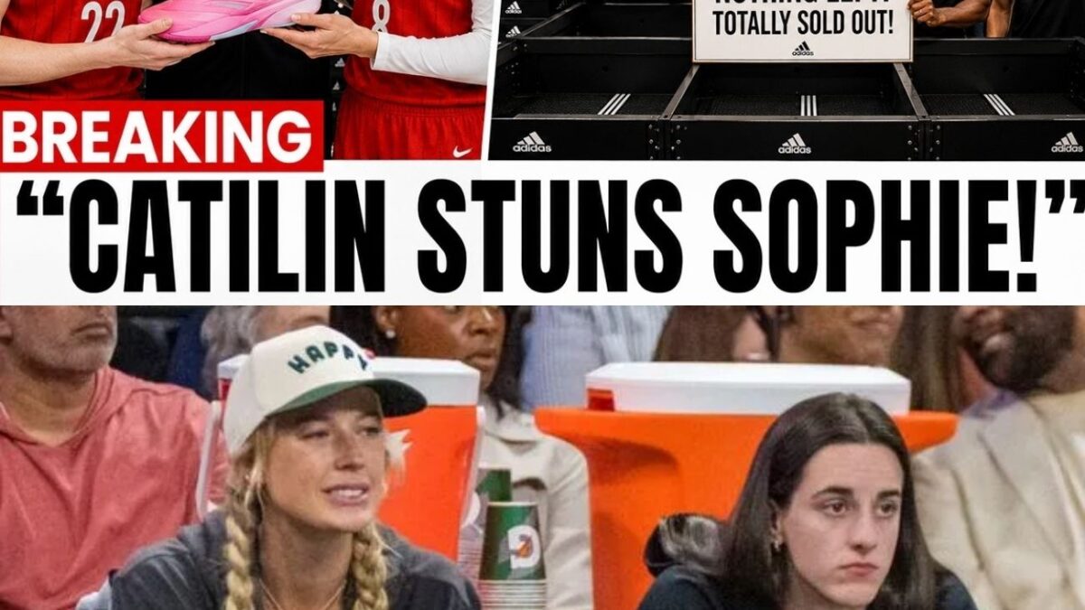 BREAKING: WNBA SHOCKED As Sophie SOLD OUT Her Adidas Shoe In MINUTES With Caitlin Clark’s HELP!