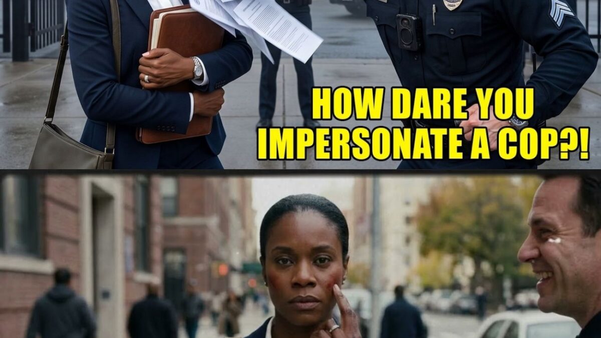 Cops Slapped a Black Woman in Uniform — Not Knowing He’s Their New Chief 