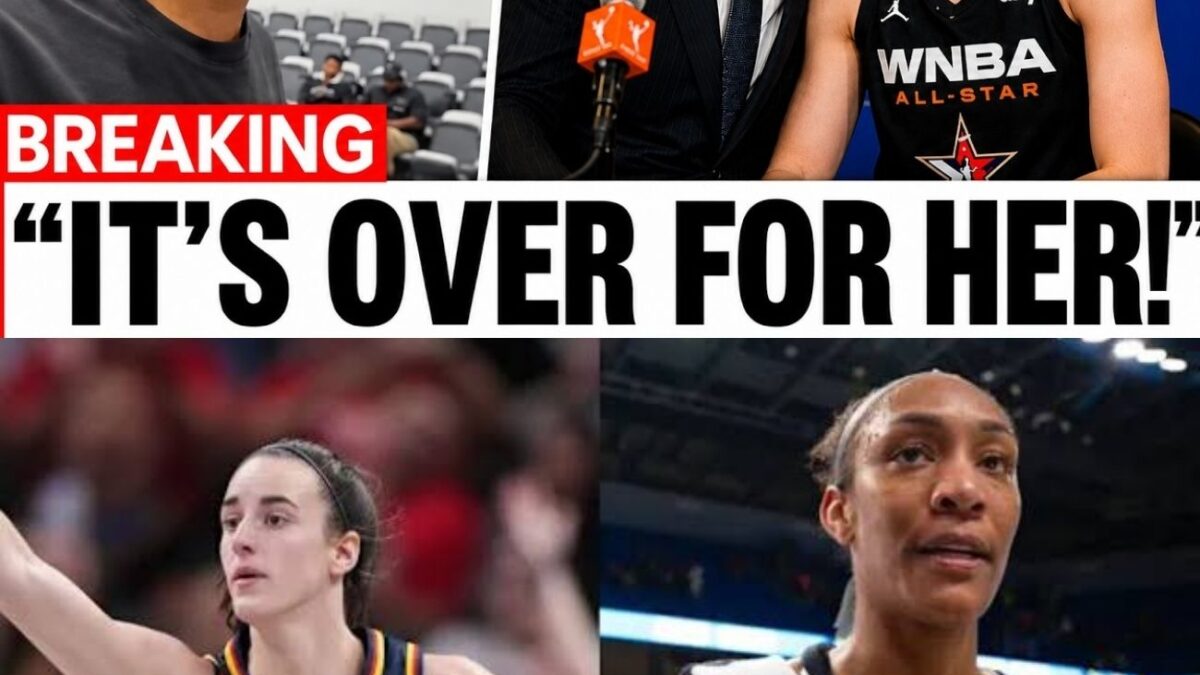 “CAITLIN IS THE DRAW!” A’ja Wilson GOES OFF as Adam Silver Praises Caitlin Clark’s Record Smash!