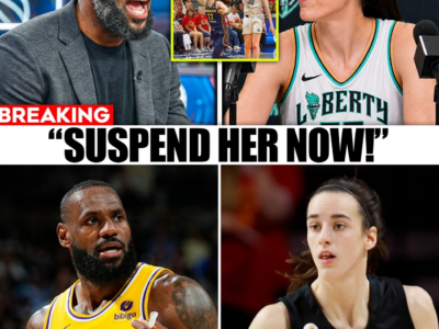 ”SUSPEND HER!” LeBron James LOSES IT After Breanna Stewart’s Caitlin Clark Comments