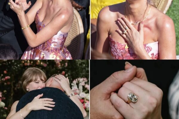 OMG! Taylor Swift FINALLY Shows Off Wedding Ring With Travis Kelce!
