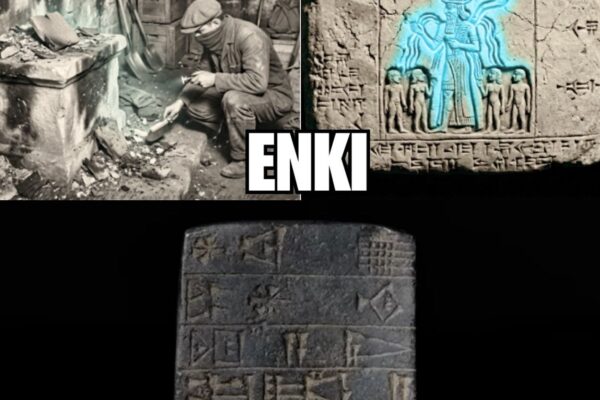 The Burned Tablet of Enki Finally Recovered — It Describes What Humans Were Before He Changed Us 