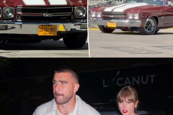 OMG! Travis Kelce SURPRISES Taylor Swift with a Customized Getaway Car as they LEAVE MSG