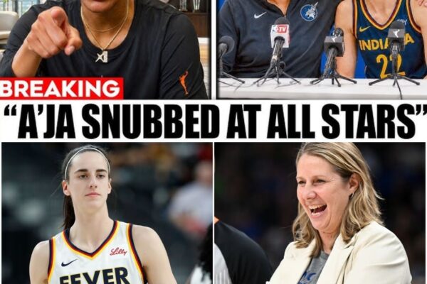 A’ja Wilson LOSES IT After Caitlin Clark Is Named All-Star Captain By Cheryl Reeve