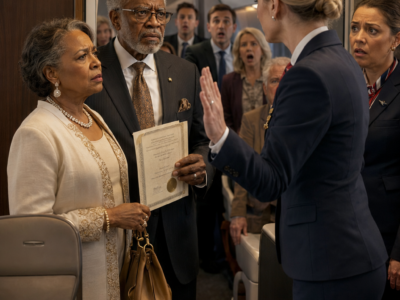 Flight Attendant Rejects Elderly Black Couple — Unaware They Were the Founders of the Airline