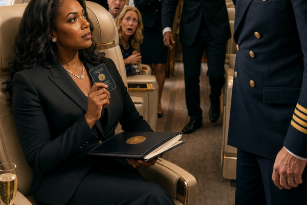 Captain Orders Black Woman to Switch Seats on Christmas Eve — She Owns the Airline and Fires Him