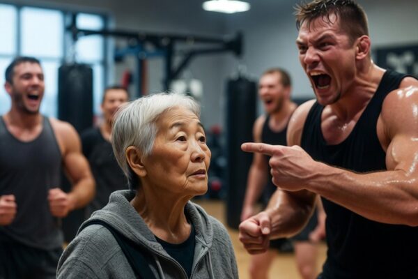 They Laughed When the Old Woman Walked Into the Gym—Then the Sensei Whispered, “It Can’t Be.”