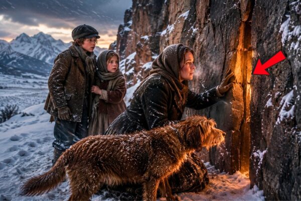 Her Dying Husband Left Her a Map to a Hollow Cliff — What She Found Saved Them from the Blizzard