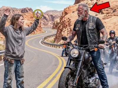 “Stop—It’s a Trap!” A Homeless Girl Warned 22 Hells Angels—What Happened Next Shocked Everyone