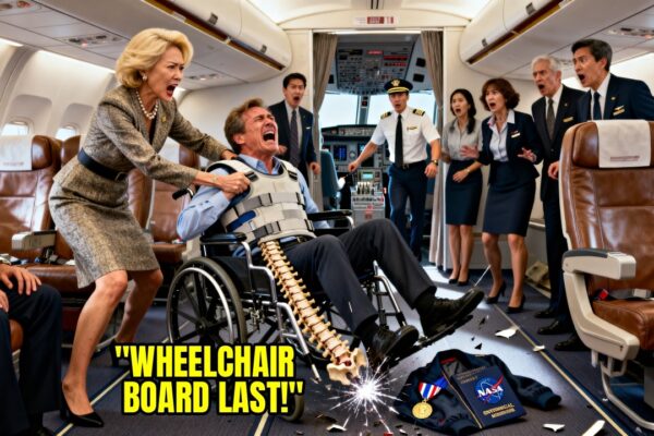Karen Humiliated a Wheelchair Passenger on Flight 505 — Until the Truth Came Out