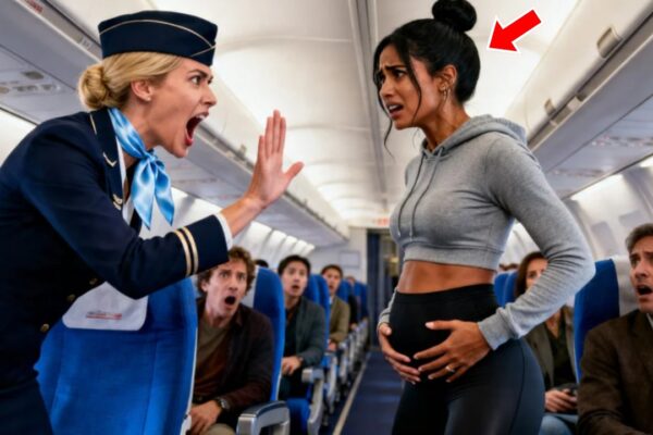Flight Attendant Slapped Pregnant Black CEO — Seconds Later, the Entire Crew Froze