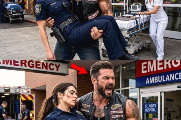 A Hells Angel Found a Dying Female Cop Alone—What Happened Next Changed the Police Force Forever