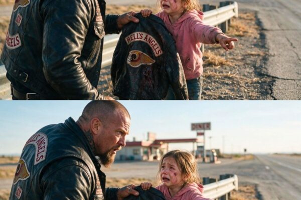 She Stopped Hells Angel on the Highway: “This Is My Daddy’s Jacket. They Beat Him and Took Him Away”