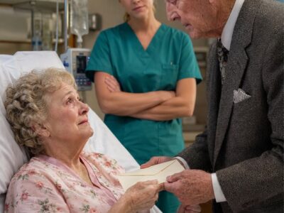 MY CHILDREN LEFT ME ALONE AFTER HEART SURGERY OVER PARKING FEES THEN THE HOSPITAL OWNER WALKED INTO MY ROOM