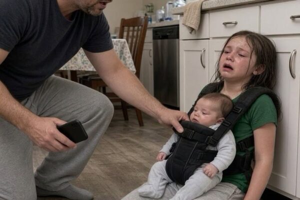 The Hidden Phone That Explained Why My 9-Year-Old Was Alone With a Baby