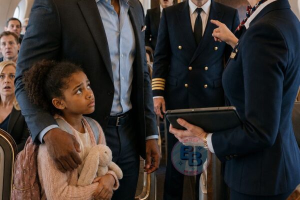 Flight Attendant Removes Black Father and Daughter From First Class — Captain Refuses to Take Off