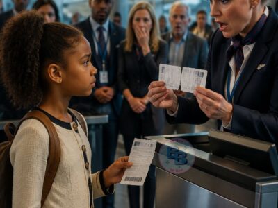 Gate Agent Tears Up Black Girl’s Ticket — Then Discovers She’s the Airline CEO’s Daughter