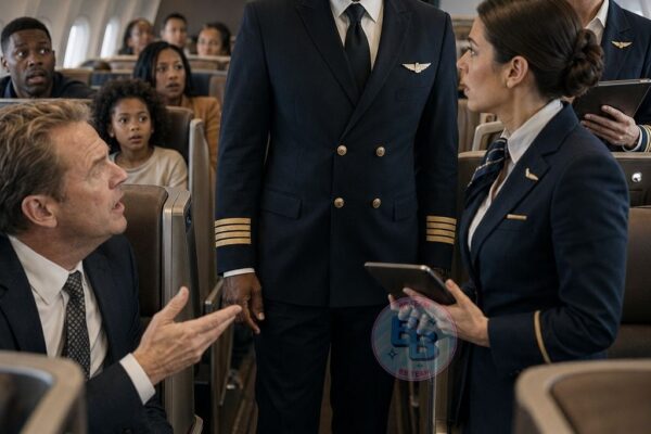 Passenger Complains About “Too Many Black Passengers” — Then Freezes When the Pilot Appears