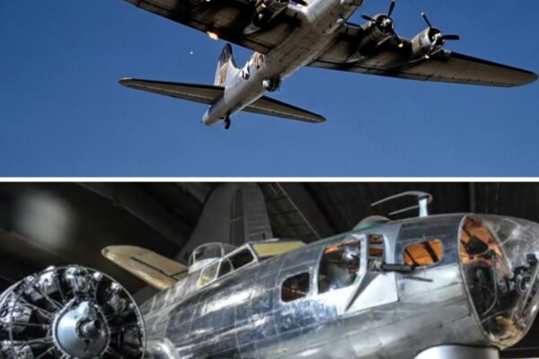 When This B 17’s Third Engine Caught Fire — This Crew Feathered It With Bare Hands In 4 Minutes 