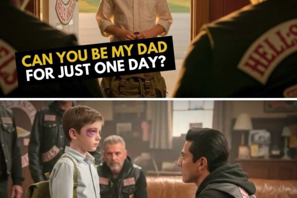 Boy With Black Eye Begged Bikers “Be My Dad” — 32 Hells Angels Showed Up at School