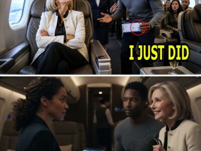 White Woman Took Black Billionaire’s Son’s Seat — Minutes Later, the Plane Was Grounded