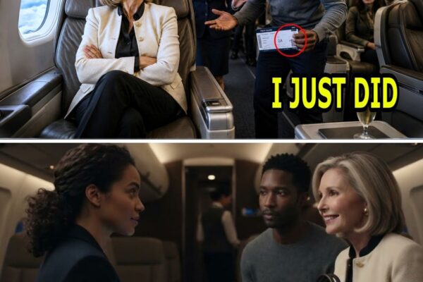 White Woman Took Black Billionaire’s Son’s Seat — Minutes Later, the Plane Was Grounded