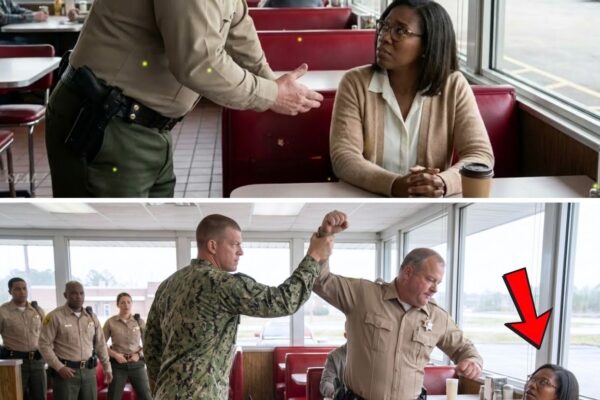 Corrupt Sheriff Tried to Slap a Black Woman… Until a Navy SEAL and His German Shepherd Intervened 